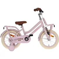 AMIGO Spiel + Freizeit GmbH Meisjesfiets Bella 14 Inch 24 cm Meisjes Terugtraprem Roze