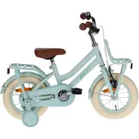 AMIGO Spiel + Freizeit GmbH Meisjesfiets Bella 12 Inch 21 cm Meisjes Terugtraprem Groen