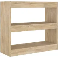 vidaXL Boekenkast / kamerscherm 80x30x72 cm sonoma eikenkleurig