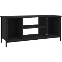 vidaXL Tv-meubel 102x35x45 cm bewerkt hout zwart