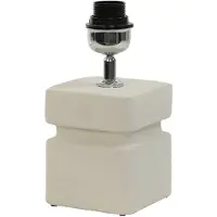 Light & Living Lampvoet 12,5x12,5x24,5 cm AMTA keramiek crème