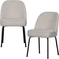 Woood Vogue Eetkamerstoelen - Fluweel - Roest - Set van 2