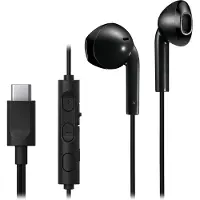 JVC HA-FR17UC - In-Ear USB-C Stereo Headset + Remote - Zwart