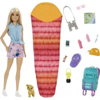 Barbie It Takes Two Malibu Camping And Accessories Doll Veelkleurig 3 Years Kinderen