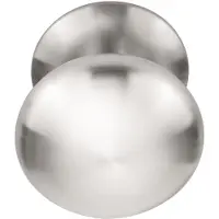 Formani Basics LB65V voordeurknop vast op rozet - PVD mat RVS