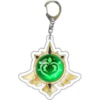 Genshin Impact - Dendro - Vision - Sleutelhanger/Keychain - Anime Merchandise - Figure - Manga