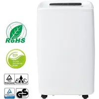 Merax Luchtontvochtiger 12L - 3 in 1 Luchtreiniger 15 ㎡ - Dehumidifier - Wit