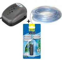 Superfish Air Flow Mini - Aquariumpomp + luchtslang 2.5M + uitstroomsteen
