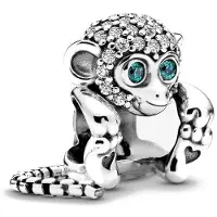 Fler | 925 Sterling Zilver Bedels | Bedel Aap | 925 Sterling Zilver | Bedels Charms Beads | Past op populaire bedel armbanden (standaard-3mm) | armbandbedel | Monkey charm