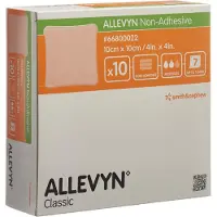 Smith&Nephew Allevyn Classic Non-Adhesive 10 x 10 cm | 10 stuks