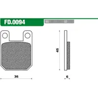 Newfren Remblokset fd0094