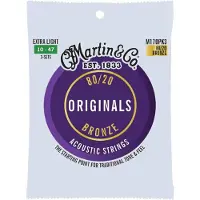 Martin Originals Extra Light 3-Pack Snaren voor akoestische gitaar