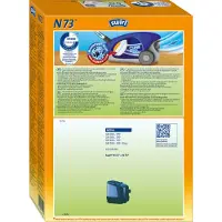 Swirl N72 N73 stofzuigerzakken - 4 stuks + 1 filter - Geschikt voor Niflisk GM200 series - GM300 series - GM400 series - GM500 King series