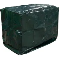 Toolland - Beschermhoes barbecue - Rechthoekig 100x70x110 cm - Donkergroen