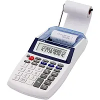 Olympia CPD 425 Calculatrice imprimante avec écran LCD à 12 chiffres, 119,9 x 102,2 x 45,7 mm