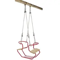 Swing King Schommel duozit rood