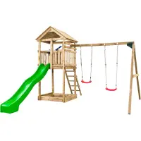 Swingking Speeltoestel Daan rode glijbaan 7888006.RD