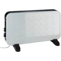 Westfalia Convector kachel met 2 hittestanden en timer