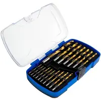 Westfalia Titanium HSS boorset, 17 stuks