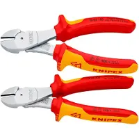 Knipex 74 06 200 Kracht-Zijsnijtang comfort 200mm VDE