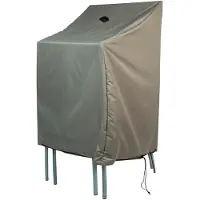 Perel Tuinstoelhoes | | 66 x 66 x 128 cm (Polyester, Taupe)