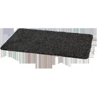 Esschert Design Droogloopmat L 80x50 Zwart zwart Katoen Deurmat