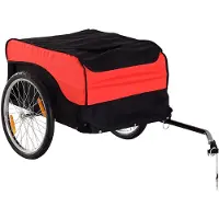 HOMCOM Transportkar voor fiets, 120401-002