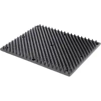 Kerbl Borstelmat Voor Paard, Kalf, Geit Zwart (L40Xb30Cm)