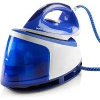 Domo DO1069S - Stoomgenerator - Keramische zoolplaat - Wit/blauw