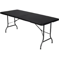 Perel folding table rattan Campingtafel Zwart FP180R Belastbaarheid (gewicht) (max.) 100 kg
