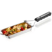 GEFU BBQ Barbecuepan - RVS BBQ Pan