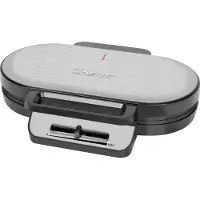 Clatronic WA 3745 dubbel wafelijzer RVS afwerking