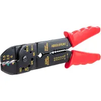 Bgs Crimpzange mit Kabelschuh-Sortiment 200 mm 61-tlg.