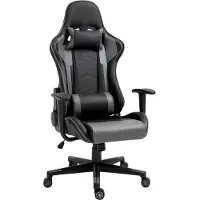 Vinsetto Gaming stoel, zwart
