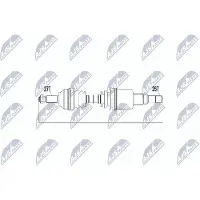 NTY Aandrijfas NPW-JG-000