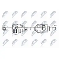 NTY Aandrijfas NPW-KA-343