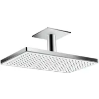 Hansgrohe Rainmaker Select 460 afdekset es 1jet plafond hoofddouche Wit-Chroom
