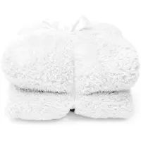 Unique living | teddy plaid 150x200cm off white