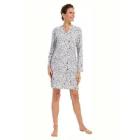 Pastunette nachthemd wit/blauw/rood Dames | Maat: 46