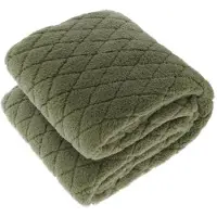 Unique living Ezra fleece plaid