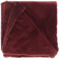 Unique living | plaid klaas 150x200cm bloodstone