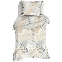 Romanette Dekbedovertrek Shibora Beige Flanel-140 x 200 / 220 cm | 1-Persoons