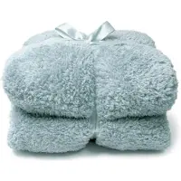 Unique living Teddy fleece plaid