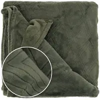 Unique living Auke fleece plaid