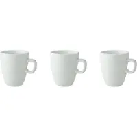 Palmer Beker Robusta 15 cl Offwhite Porselein 3 stuks