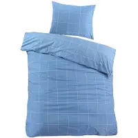 Daydream Dekbedovertrek Duuk Blauw Katoen-140 x 200 / 220 cm | 1-Persoons