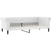 vidaXL Slaapbank 80x200 cm kunstleer wit