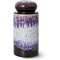 HK Living 70's Ceramics Voorraadpot - Yeti