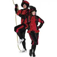 Boland Pietenpak volwassenen rood XL rood Boland Verkleedkleding
