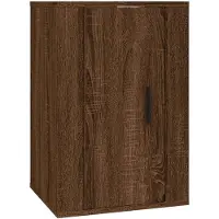 vidaXL Tv-wandmeubel 40x34,5x60 cm bruin eikenkleur